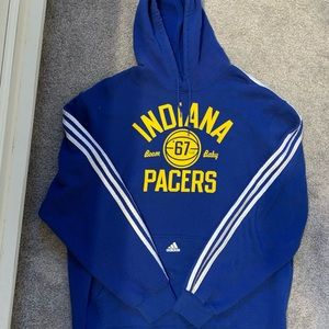 Vintage Indiana Pacers Blue Hoodie
